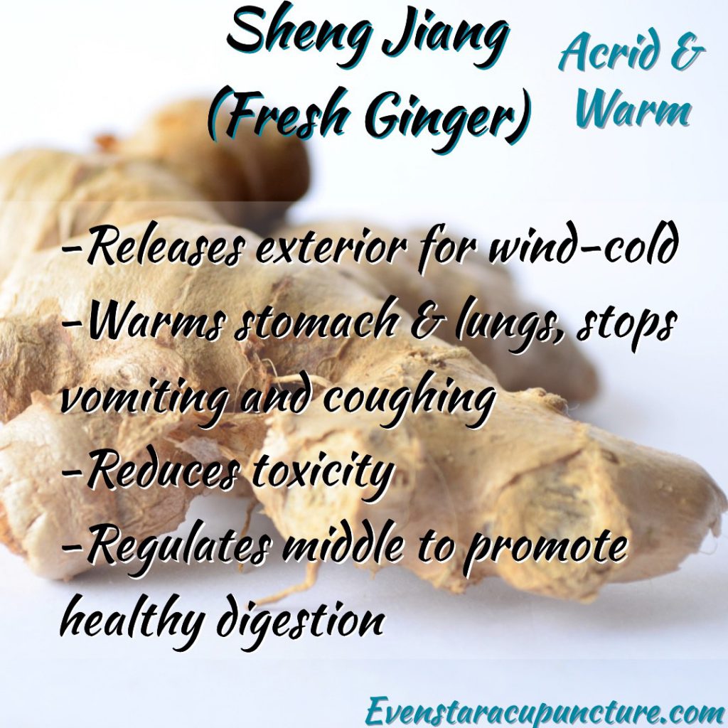 Fresh Ginger- Chinese herbs found in your home and garden